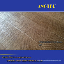 Revestimento de madeira projetado natural lubrificado UV do carvalho branco